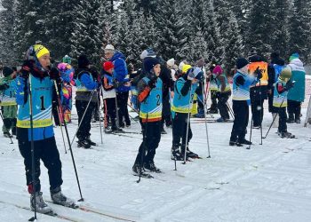 Риддерде спорт шеберін еске алуға арналған шаңғы жарысы болды