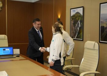 ШҚО әкімі қысқы Олимпиада ойындарына қатысатын спортшылармен кездесті