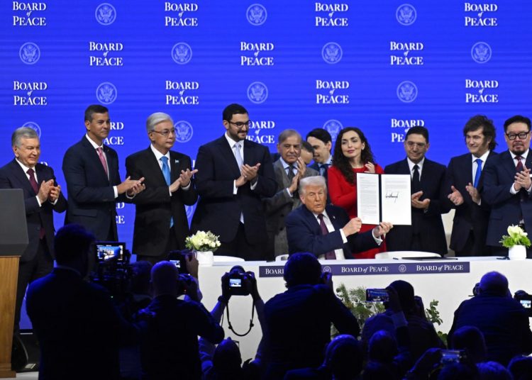 Қасым-Жомарт Тоқаев Бейбітшілік кеңесінің Жарғысына қол қойды