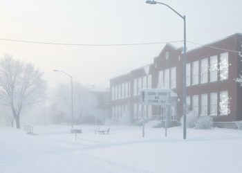 Қатты аяз: ШҚО-да бірнеше мектеп онлайн оқуға ауыстырылды