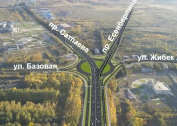 Өскемендегі айналма жол ертең ашылады