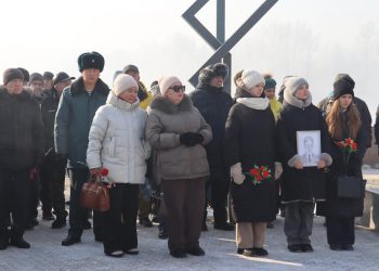 Өскеменде ауған соғысында қаза тапқан жауынгерлерді еске алды
