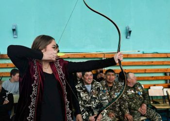 Самарда садақ атудан сайыс өтті