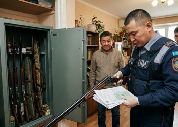 ШҚО-да қару сақтау ережелерін бұзу деректері көбейген