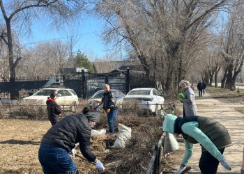 Таза қала: Өскеменнің әр ауданында сенбілік өтті