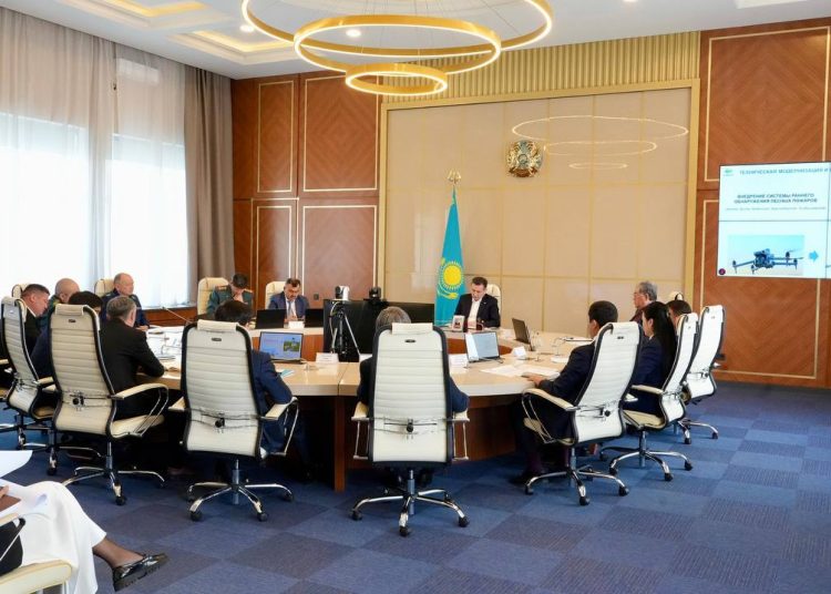 ШҚО әкімі Премьер-министрге өрт қаупі жоғары кезеңге дайындық туралы баяндады