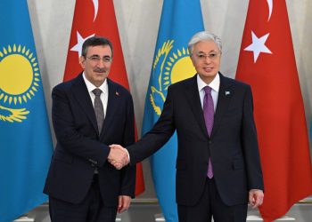 Мемлекет басшысы Түркия вице-президенті Джевдет Йылмазбен кездесті