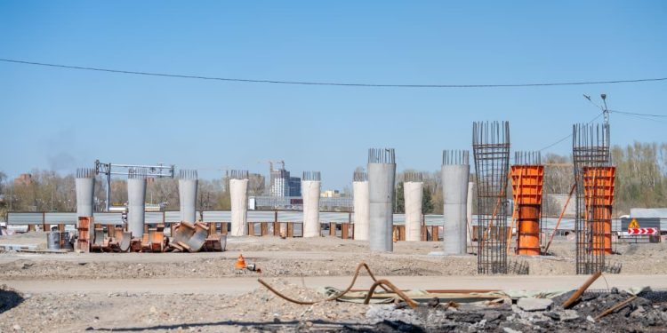 Өскемендегі екі деңгейлі эстакада құрылысы 25 қазанда аяқталады