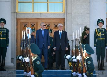 Мемлекет басшысы Түркия Президенті Режеп Тайип Ердоғанды қарсы алды