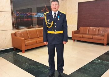 ШҚО ТЖД қызметкері мемлекеттік наградамен марапатталды