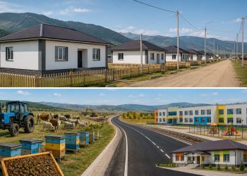 Күршім ауданында тұрғын үй құрылысы мен инфрақұрылым қарқынды дамуда