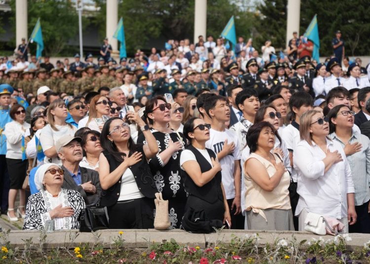 ШҚО-да Мемлекеттік рәміздер күніне арналған салтанатты шара өтті