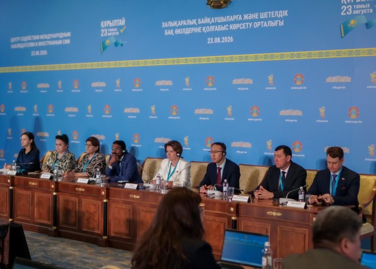 ШЫҰ елдерінің миссиясы Қазақстандағы алғашқы Құрылтай сайлауын өткізу деңгейін жоғары бағалады