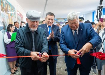 Қалжыр мектебінде Тоқтар Әубәкіров атындағы кабинет ашылды