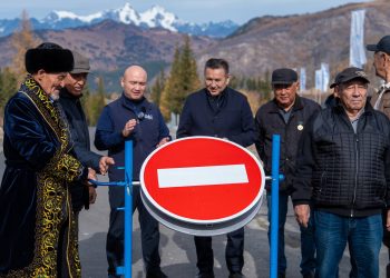 Рахман қайнарына апаратын жаңарған жол ашылды